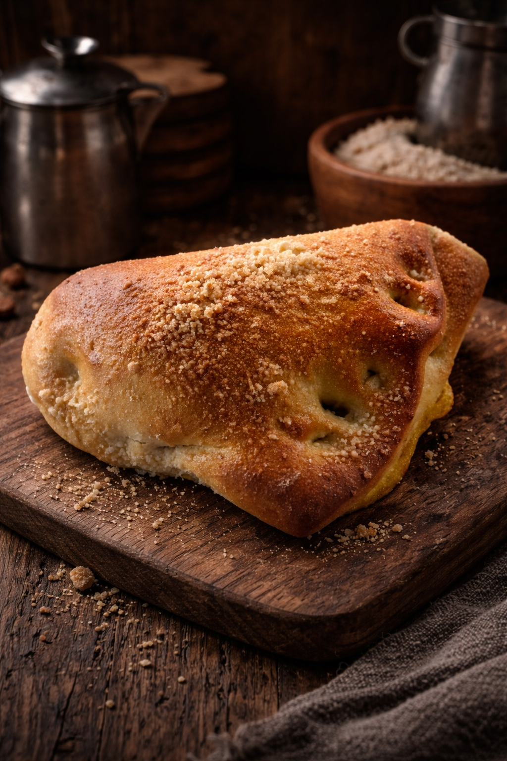 Custard & Cherry Pocket