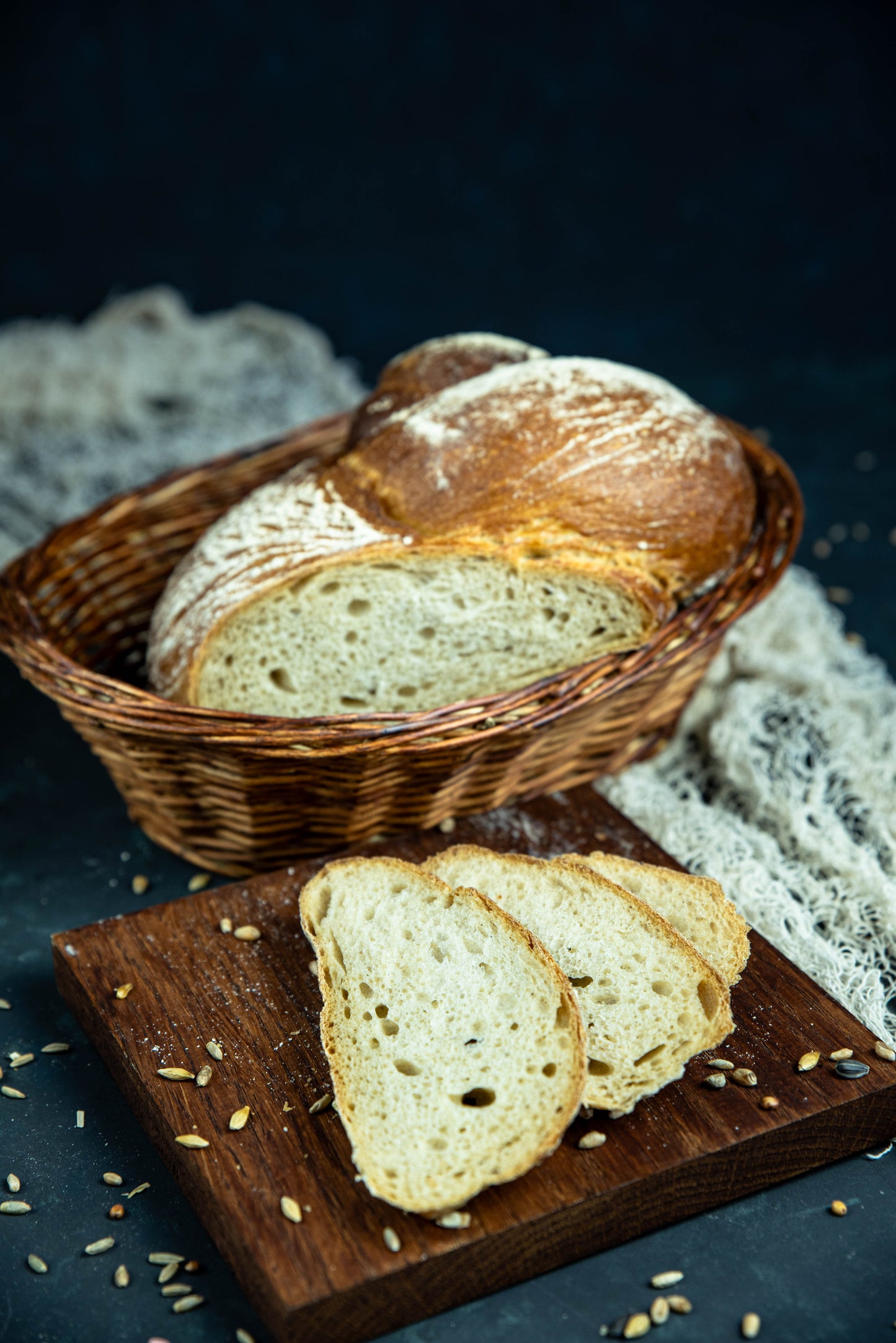 Fluffy sourdough