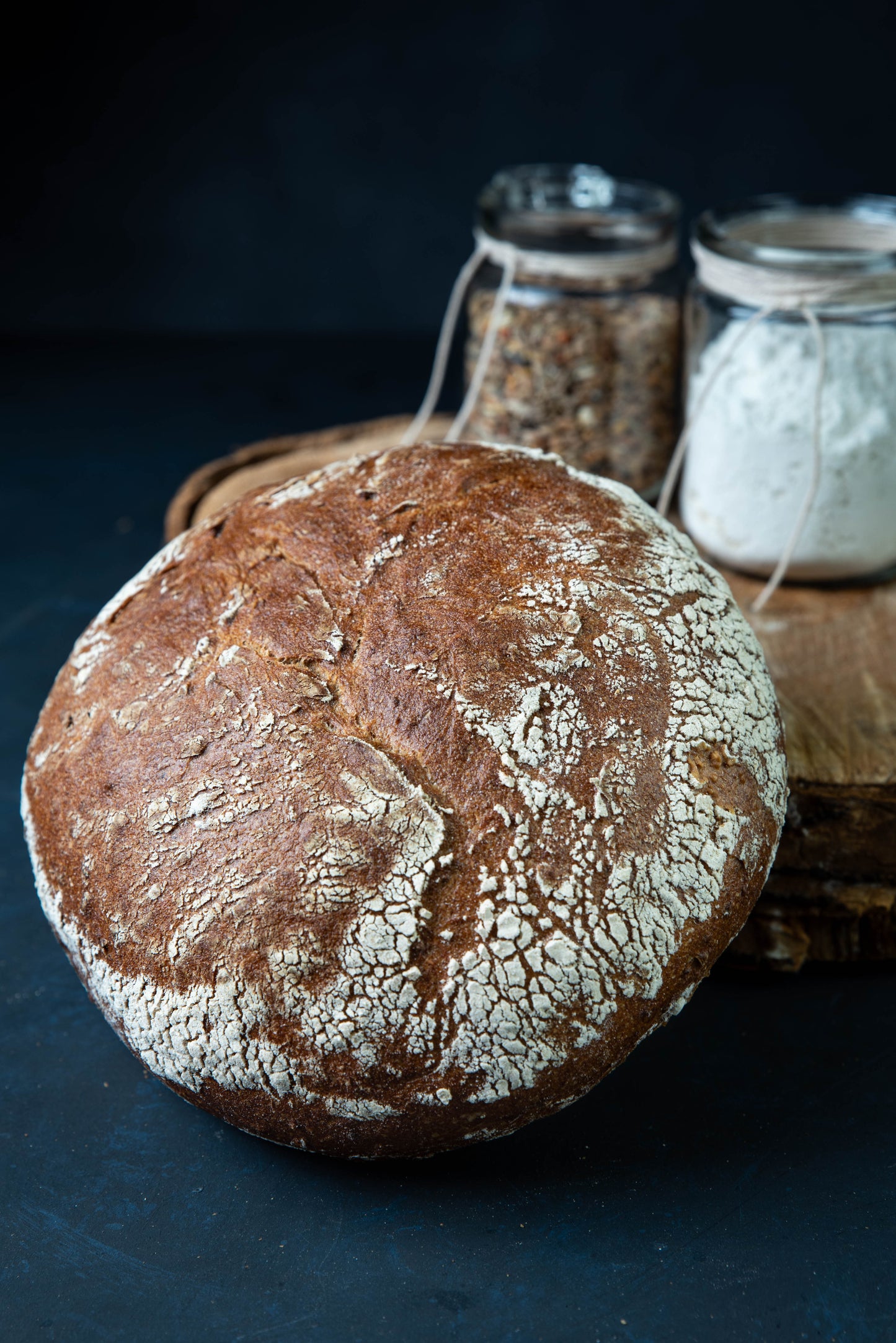 Black bread sourdough