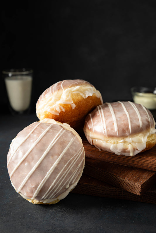 Custard (Vanilla Cream) Doughnuts