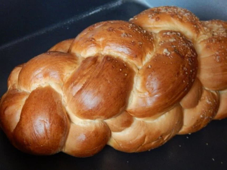 Plaited Challah sweet bread